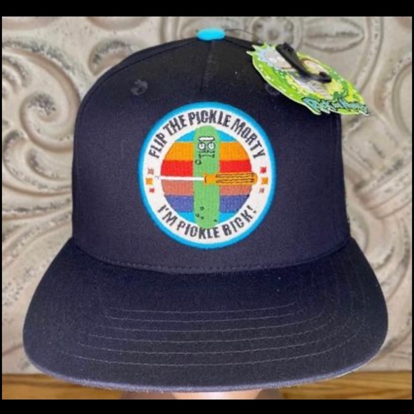 Rick and Morty Snapback Hat “Flip the pickle Morty - Picture 1 of 4
